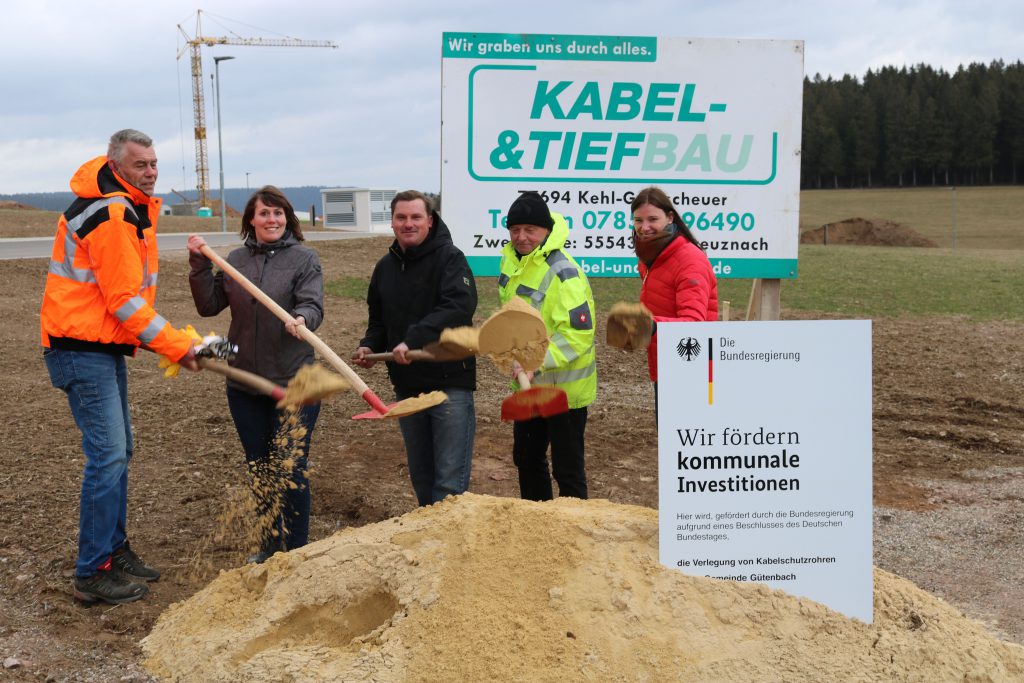 Baustart Gütenbach 1. Bauabschnitt