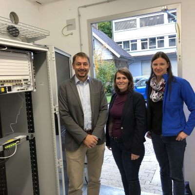 In Gütenbach können die ersten Kunden online gehen
