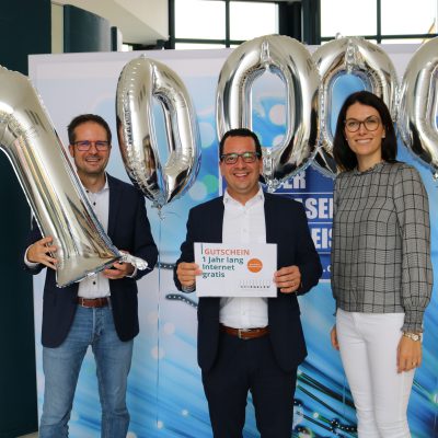 10.000ster Hausanschluss-Vertrag!