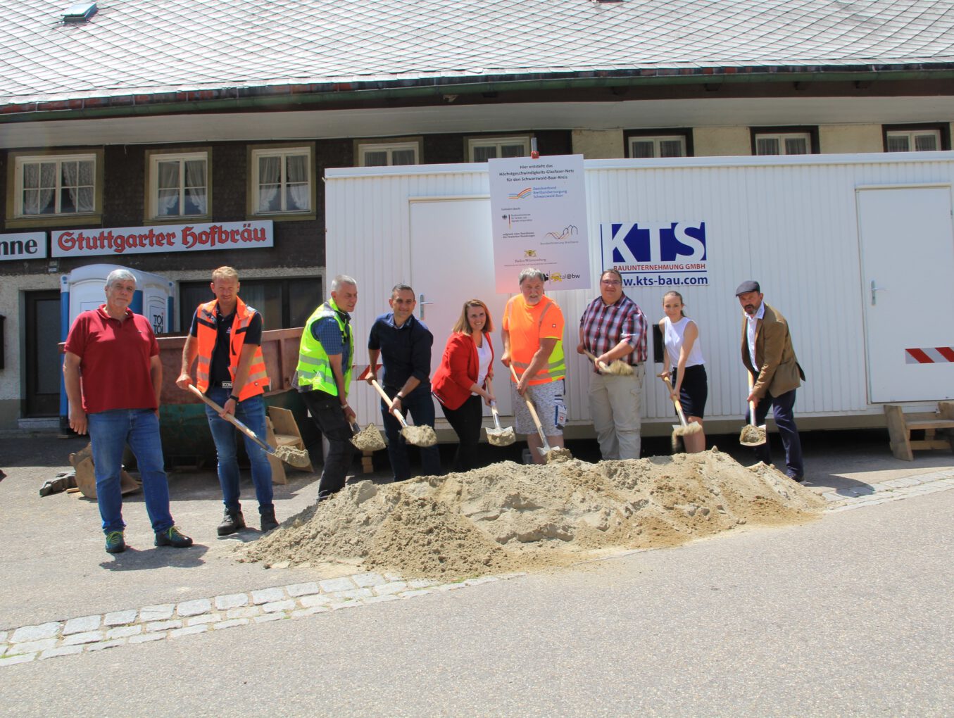 Offizieller Spatenstich in Furtwangen für den 2.BA & Schönenbach