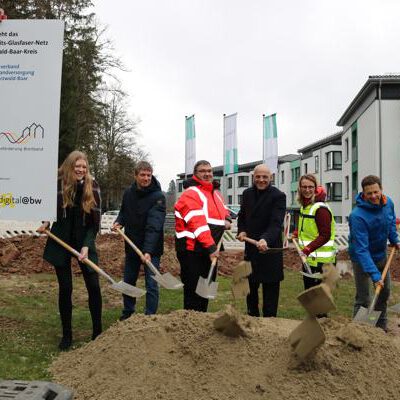 Offizieller Spatenstich für „Königsfeld 1. und 2. Bauabschnitt"