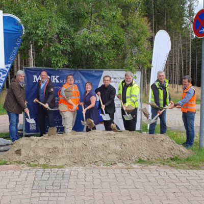 Offizieller Spatenstich für das Ausbauprojekt „Furtwangen 3. Bauabschnitt Cluster 3"
