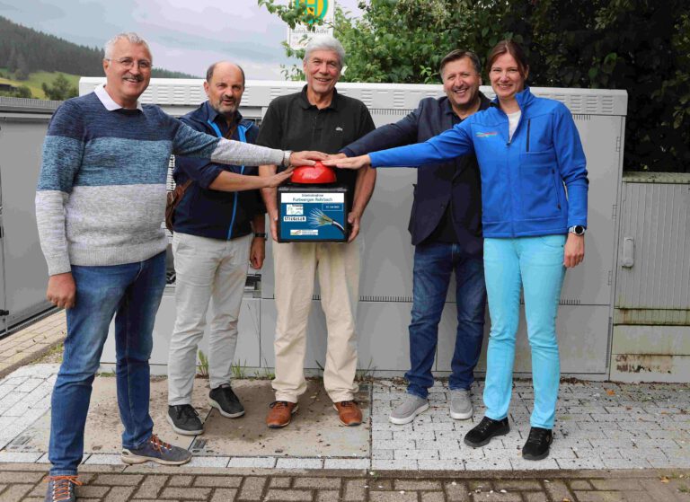 Offizielle Netzinbetriebnahme für „Furtwangen-Rohrbach“